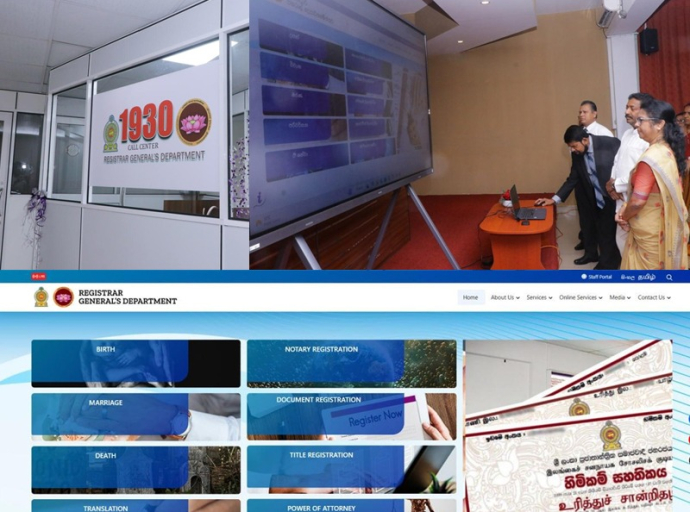 ‘1930’ Hotline and Modernized Website Launched by Registrar General’s Department